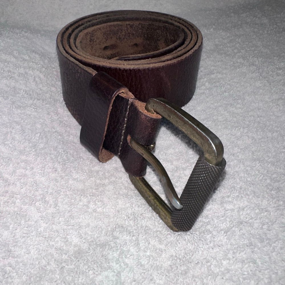 EUC Men’s Size 36 Timberland Pebbled Genuine Leather Belt India